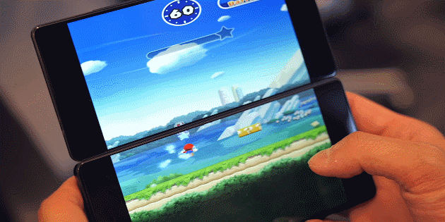 ZTE Axon M в играх