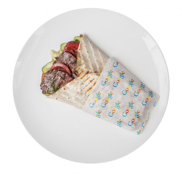 Детская комната в ресторане Google