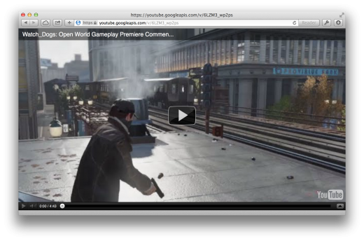 Просмотр видео напрямую на YouTube