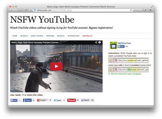 Работа сайта для обхода ограничений