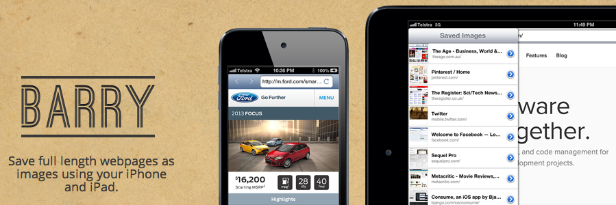 Capture Entire Webpages Seamlessly on iOS with BARRY