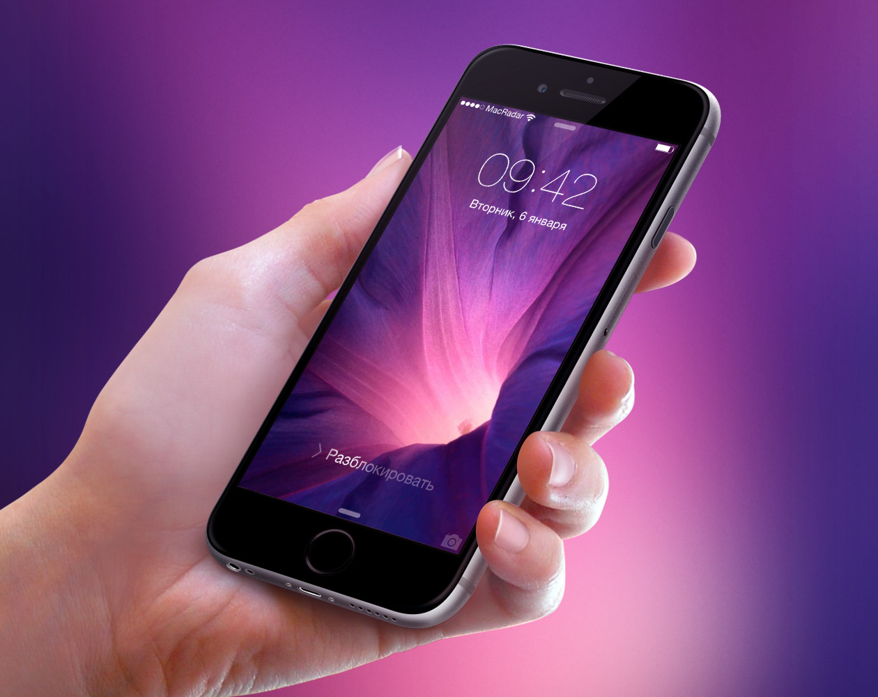 Погрузитесь в мир микрокрасок: уникальные обои для iPhone