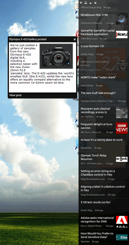 Создайте стильный новостной тикер прямо на вашем рабочем столе