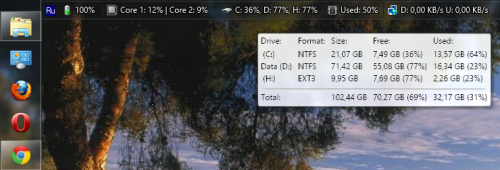 InfoBar — контроль над вашим компьютером