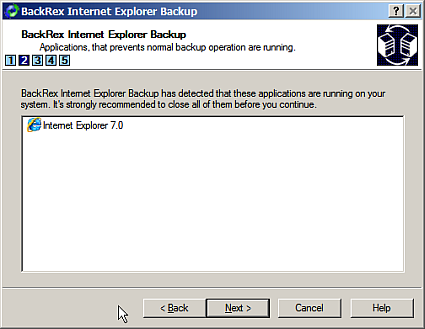 Effortless Internet Explorer Settings Backup and Restore with BackRex