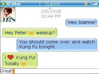 Диалоговое окно JiveTalk