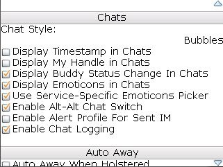 Настройки сообщений