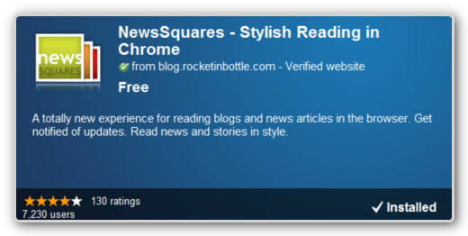 NewsSquares — инновационный способ читать новости в Chrome и на мобильных устройствах