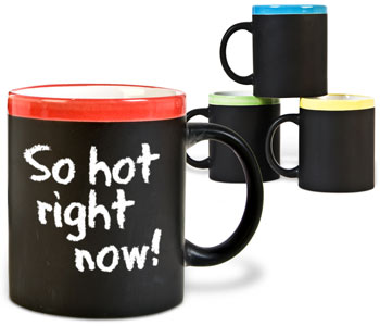 Кружка с возможностью писать мелом