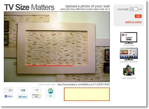 Планирование размещения телевизора в комнате