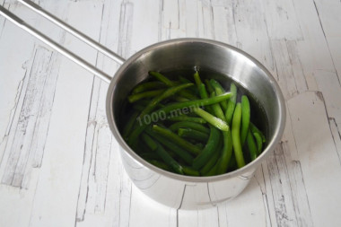 Отваривание фасоли