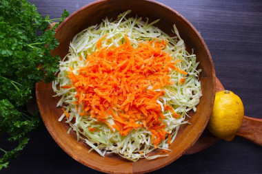 Тертая морковь