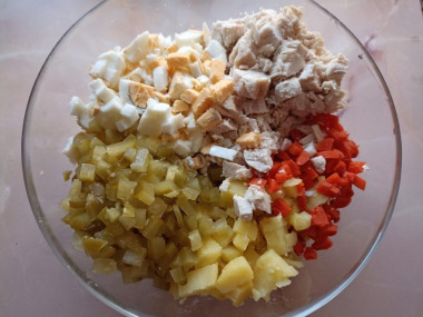 Смешивание ингредиентов Смешивание ингредиентов