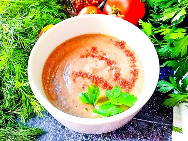 Delicious Dairy-Free Creamy Mushroom Soup