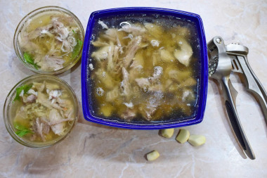 Формирование холодца