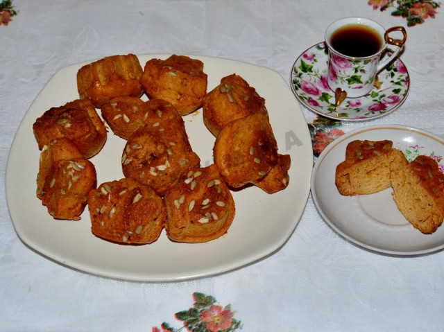 Ароматные медовые кексы на кефире — вкусное вдохновение для вашего чаепития