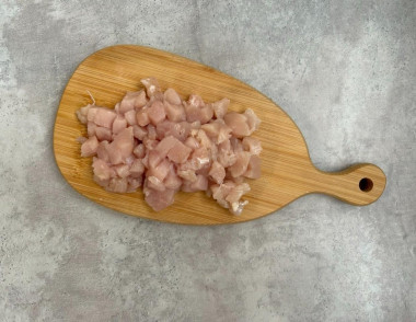 Нарезка куриного филе