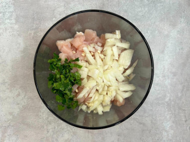 Смешивание ингредиентов