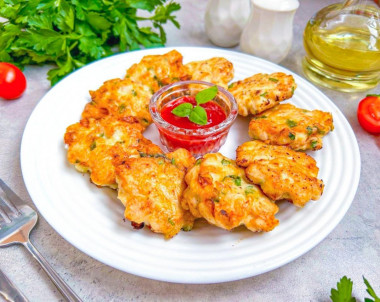 Подача оладий