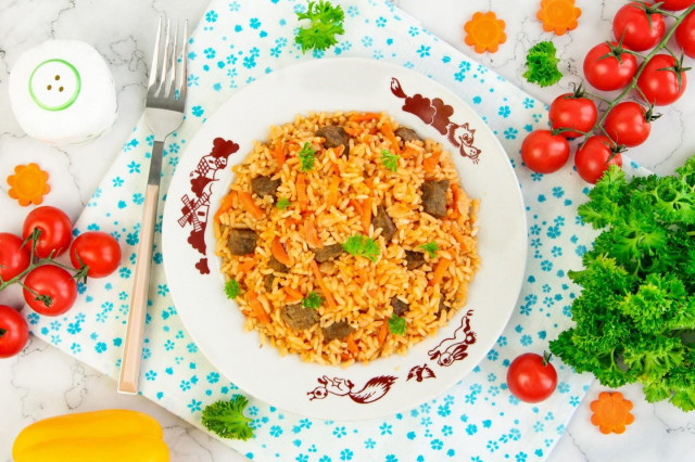 Нежный детский плов: вкус детства в каждой ложке