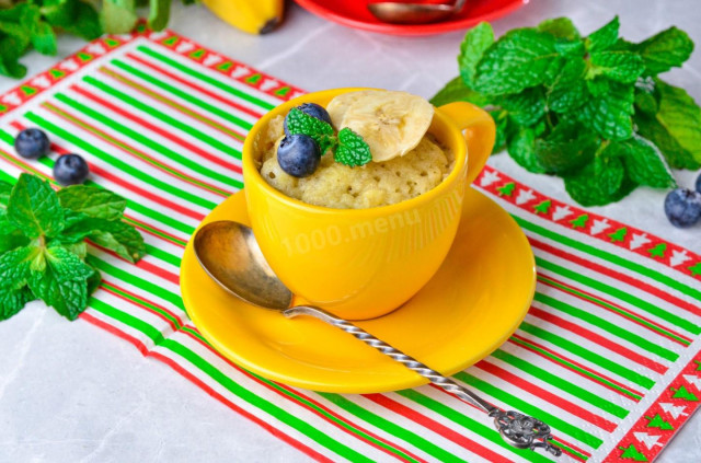 Delicious Microwave Banana Mug Cake: A Quick Treat for Any Time