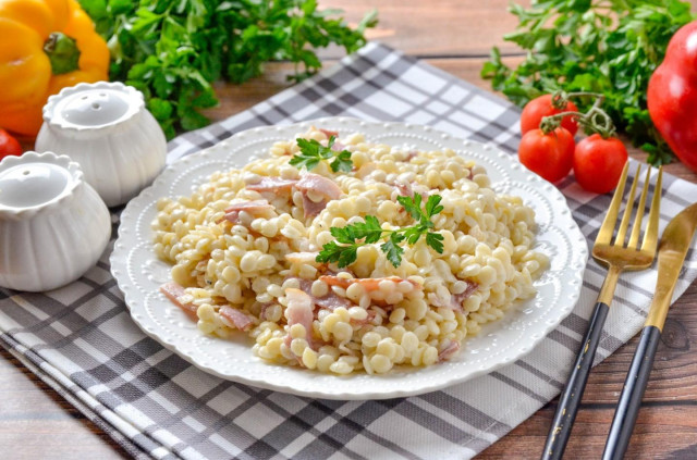 Delicious Creamy Ptitim Pasta Recipe to Savor