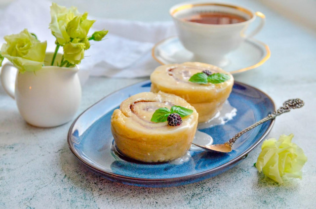 Вкусные булочки с корицей за считанные минуты в микроволновке