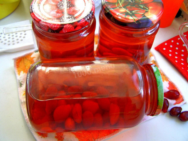 Идеальный компот из кизила: рецепт яркого и полезного напитка