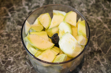 Обработка кабачков