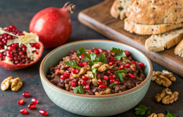 Аутентичное грузинское лобио из консервированной фасоли: просто и вкусно