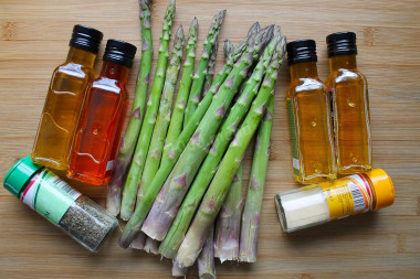 Подготовка спаржи Подготовка спаржи