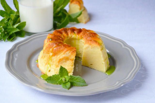 Нежный творожный пудинг, который покорит ваше сердце