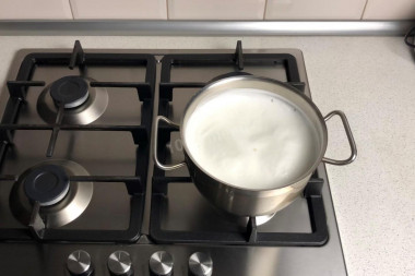 Нагрев молока