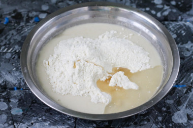 Замес теста Замес теста