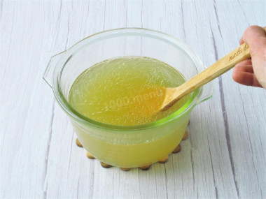 Растворение желатина Растворение желатина