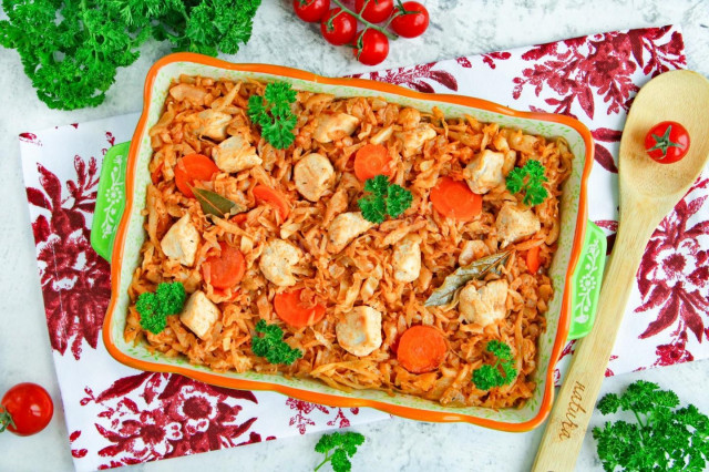 Delicious Oven-Baked Turkey and Cabbage Recipe