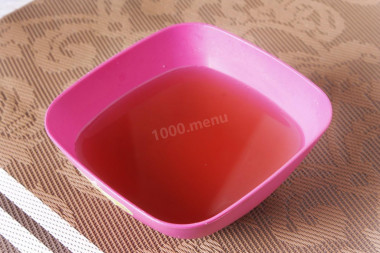 Приготовление заливки