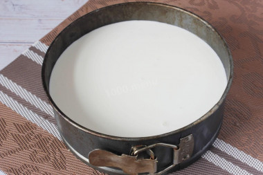 Формирование слоя мусса