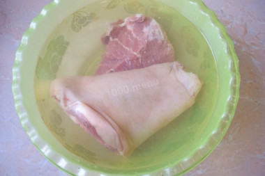 Замачивание мяса