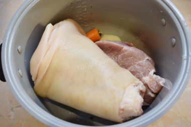 Закладка мяса