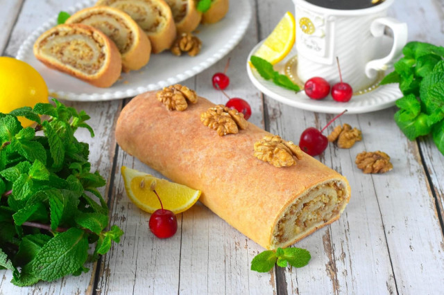 Lezatnya Roti Gulung Kacang Walnut yang Renyah dan Lembut