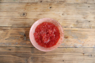 Приготовление томатного соуса