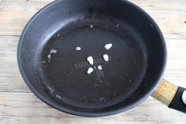 Обжарка с чесноком Обжарка с чесноком