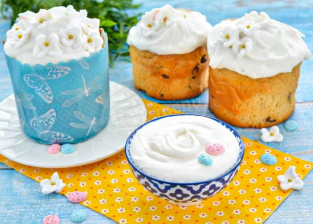 Delicious Classic Glaze for Easter Bread