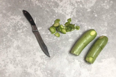 Подготовка кабачков