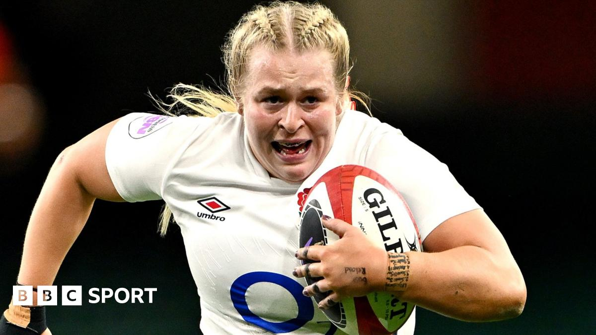 Ayollar Rugbi Jahon Kubogi: Angliya Ispaniyaga qarshi tayyorgarlikda Burtonni orqa chiziqqa kiritdi