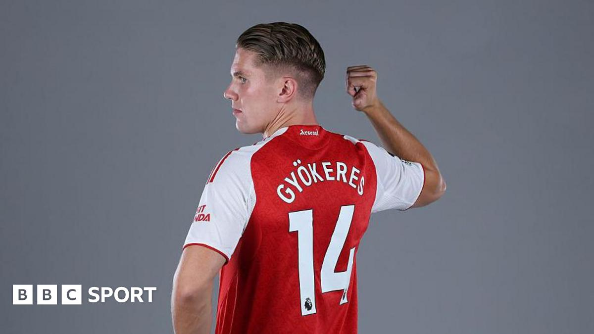 Viktor Gyokeres Embraces Thierry Henry’s No 14 Shirt at Arsenal