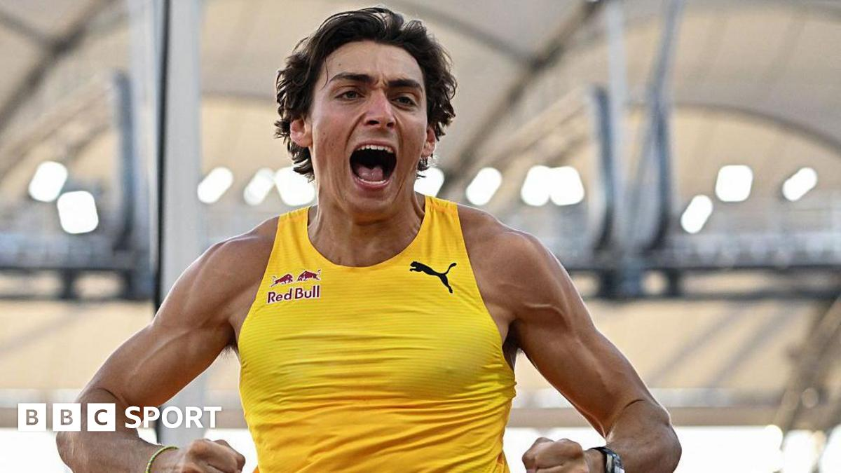 Armand Duplantis erkaklar sopqa sakrash bo‘yicha jahon rekordini 13-marotaba yangiladi