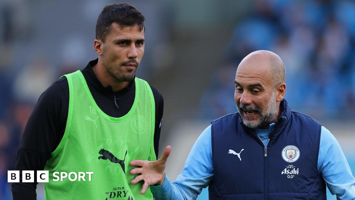 Rodri: Manchester Siti yarim himoyachisi jarohat tufayli orqaga chekinish yasadi - Pep Gvardiola