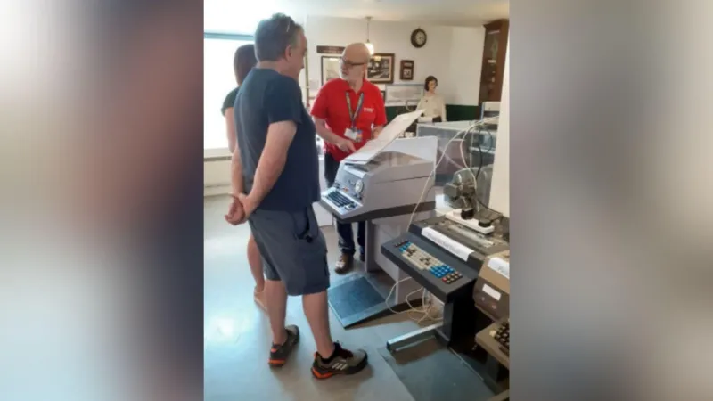 Amberley Museum bridges vintage Telex and ChatGPT for unique dialogue